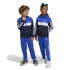 adidas Enfant Tracksuit Little Tiberio 3-Stripes Colorblock Fleece Blue