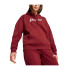 Sweat Femme Puma Essentials+ Script Red Rubber/Vivid White