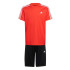 Ensemble adidas Enfant Essentials Aeroready 3 Band Regular Fit Rouge/Blanc