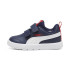 Chaussures Puma Courtflex V3 V Enfant Marine Blanc Rouge