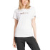 T-shirt adidas Femme Holiday Graphic Blanc