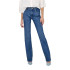 Pantalons Only Onleverly Mw Flared D Cro187 Medium Blue Denim Femme