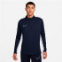 T-shirt Football Nike Homme de Dri-Fit Academy Soccer Marine/Blanc