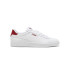 Chaussures Décontracté Puma Smash 3.0 L Blanc rouge