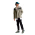 Veste Montagne The North Face de Antora Clay Gris/Noir Homme