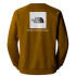 Sweat Montagne The North Face by Raglan Box Nse Crew Moss Green Homme