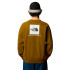 Sweat Montagne The North Face by Raglan Box Nse Crew Moss Green Homme
