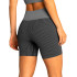 Bermuda Joluvi Femme Tie Dye Noir/Anthracite