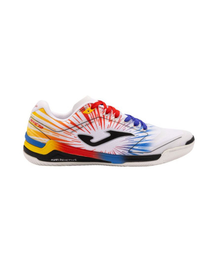 Chaussures de Football sala Joma Invicto 2476 Blanc Rouge...