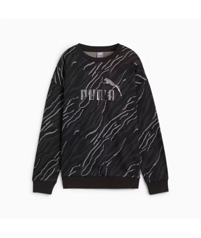 Sweat Femme Puma Essentials+ Animal Aop Crew Fl...