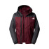 Veste Montagne The North Face Homme de Quest Triclimate Bordeaux/Anthracite