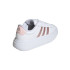 Chaussures Court Femme Adidas Grand Platform Nuage blanc / Rose Met Sand