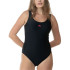 Maillot de bain Natation de Aquarapid Costume Intero Noir Femme