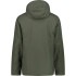 Veste Montagne CMP Homme par Zip détachable Capuche détachable Intérieur vert