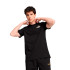 T-shirt Homme Puma Ess Tape Minimal Gold Black