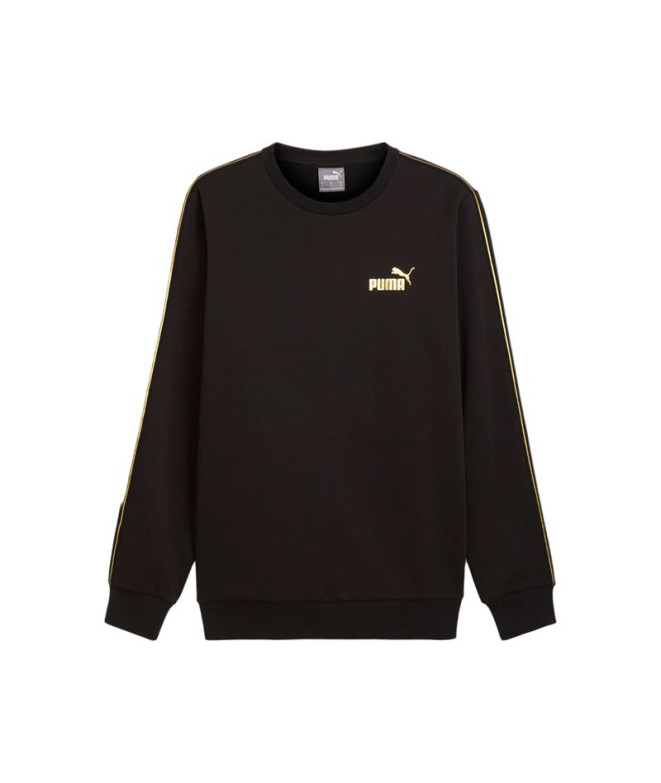 Sweat Homme Puma Ess Tape Minimal Gold Crew Fl...
