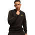 Sweat Homme Puma Ess Tape Minimal Gold Crew Fl Black