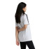 T-shirt adidas Fille Essentials 3-Stripes Coton Loose Fit Blanc/Noir
