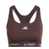 Brassiere de sport Fitness adidas Femme de Techfit Medium Support Brown