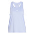 T-shirt adidas Haut Femme Train Essentials Minimal Branding Racerback Tank Blue