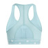 Brassiere de sport Fitness adidas Femme de Powerreact Train 3Stipes Bleu