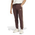 Pantalon adidas Homme Essentials Fleece Poignets fuselés 3 bandes Marron