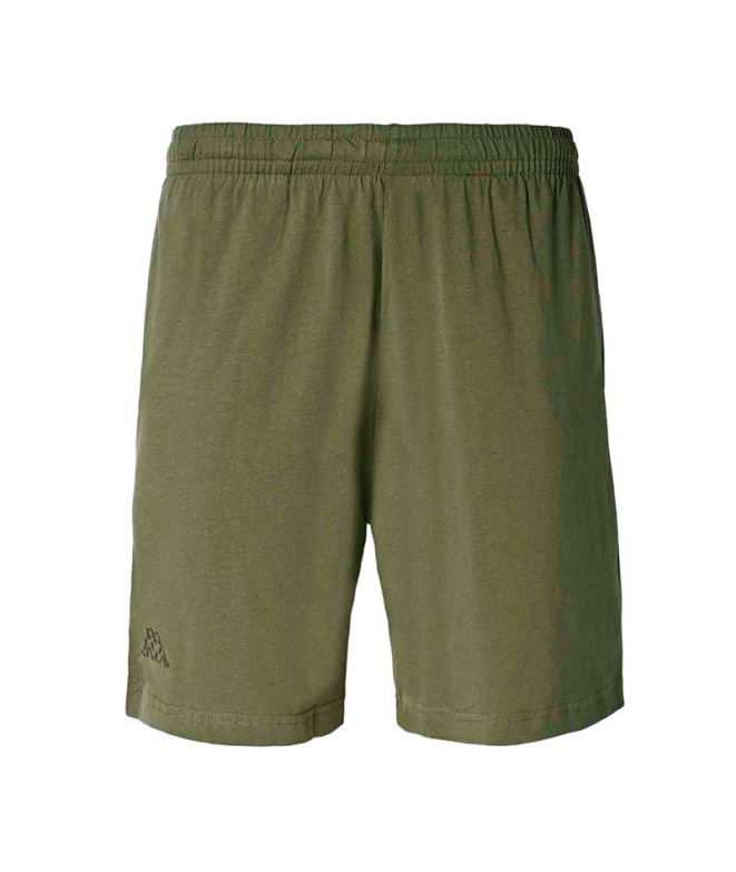 Pantalon Kappa Cabas Court Korporate Vert Olive...