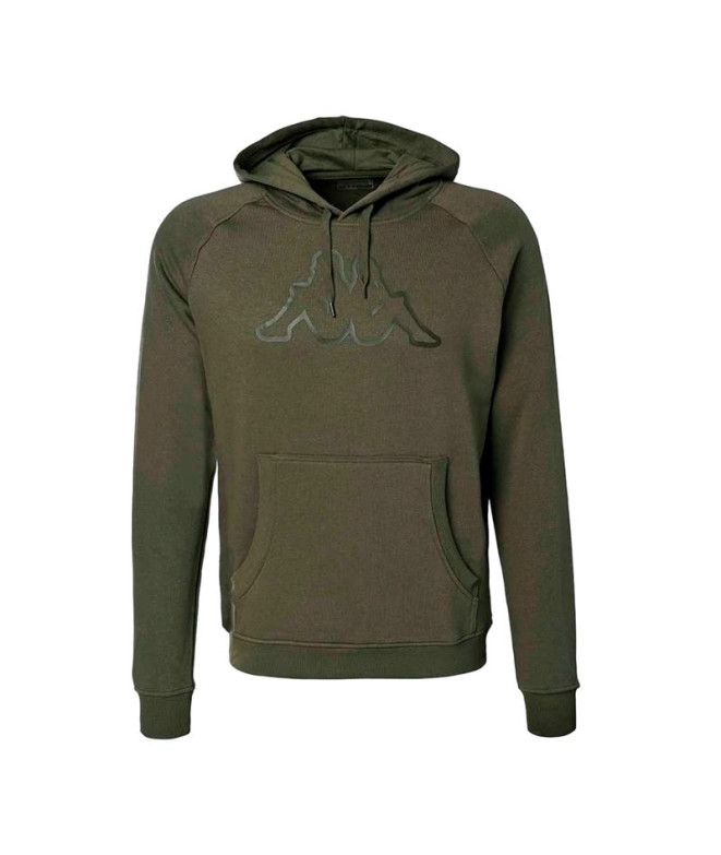 Sweat Kappa Zaiver Korporate Vert Olive Vert...
