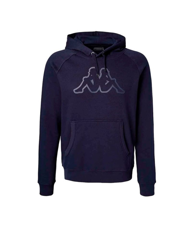 Sweat Kappa Zaiver Korporate Blue Bleu marine...