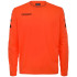 Sweat Football Kappa Homme Portier Rouge fluorescent