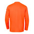Sweat Football Kappa Homme Portier Rouge fluorescent
