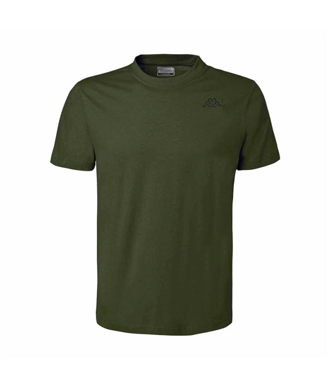 T-shirt Kappa Homme Cafers Slim Green Olive...