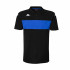 Polo Kappa Homme Dianetti Noir/Bleu