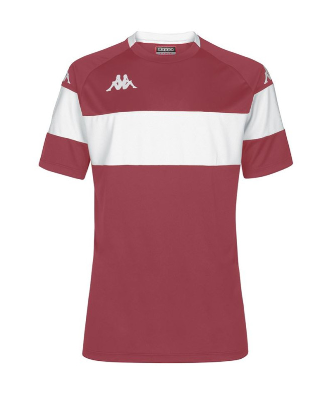 T-shirt Football Kappa Homme de Dareto Bordeaux...