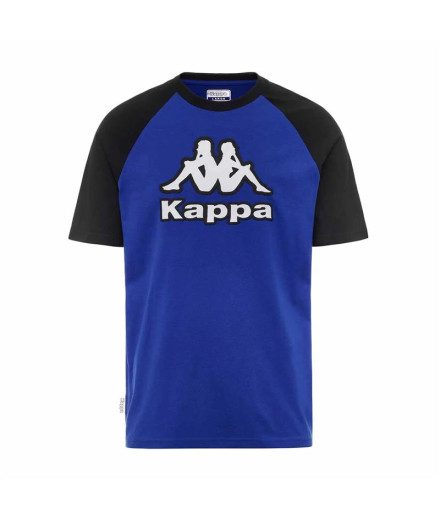 T-shirt Kappa Homme Tee-shirt Frus Bleu royal/Noir