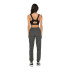 Pantalon Only Onpmelina Life Mw Slim Cuff Femme Gris Foncé Mélangé