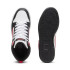Chaussures Enfant Puma Rebound V6 Mid Noir/Blanc/Rouge