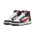 Chaussures Enfant Puma Rebound V6 Mid Noir/Blanc/Rouge
