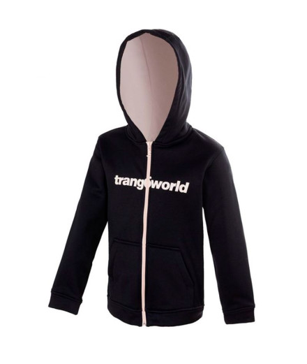 Veste Trangoworld Enfant Oby Noir/Rose
