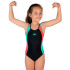 Maillot de bain Natation de Aquarapid Costume Intero Noir Fille