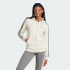 Veste adidas Femme Essentials 3-Stripes Full-Zip Fleece Hoodie Beige