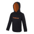 Sweat Trangoworld Enfant Kura Noir/Orange Rouge