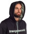 Veste Trangoworld Homme Drap Ripon noir/vert