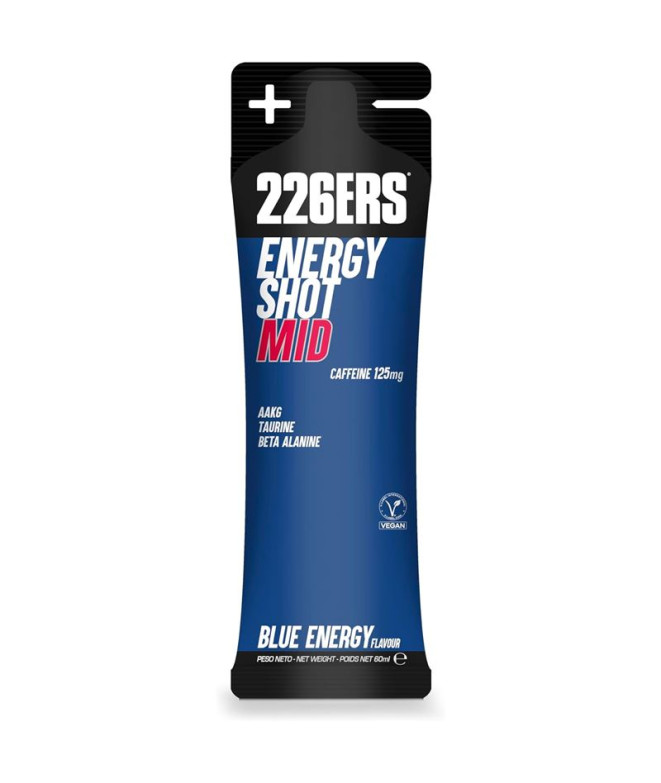 Boisson 22ERS Energy Shot Stick 60 ml Blue...