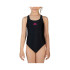 Maillot de bain Natation de Aquarapid Costume Intero Noir Fille