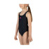 Maillot de bain Natation de Aquarapid Costume Intero Noir Fille