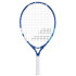 Raquette Tennis Babolat Enfant de Jr 21 Wim S Blanc/Bleu