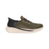 Chaussures Skechers Slade Vert olive Homme