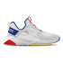 Chaussures SAN PUERTO LACE JR Blanc Bleu