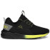 Chaussures SAN PUERTO LACE JR Noir Jaune
